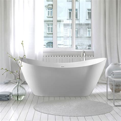 double slipper freestanding tub|freestanding bathtub double slipper style.